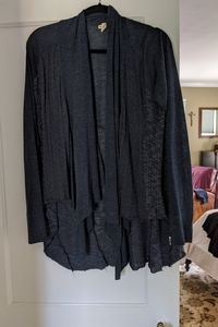 Anthropologie Tiny flowing textured cardigan